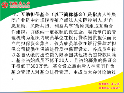 刘小波:联盟猪场贷款担保支持体系建设 - 会议